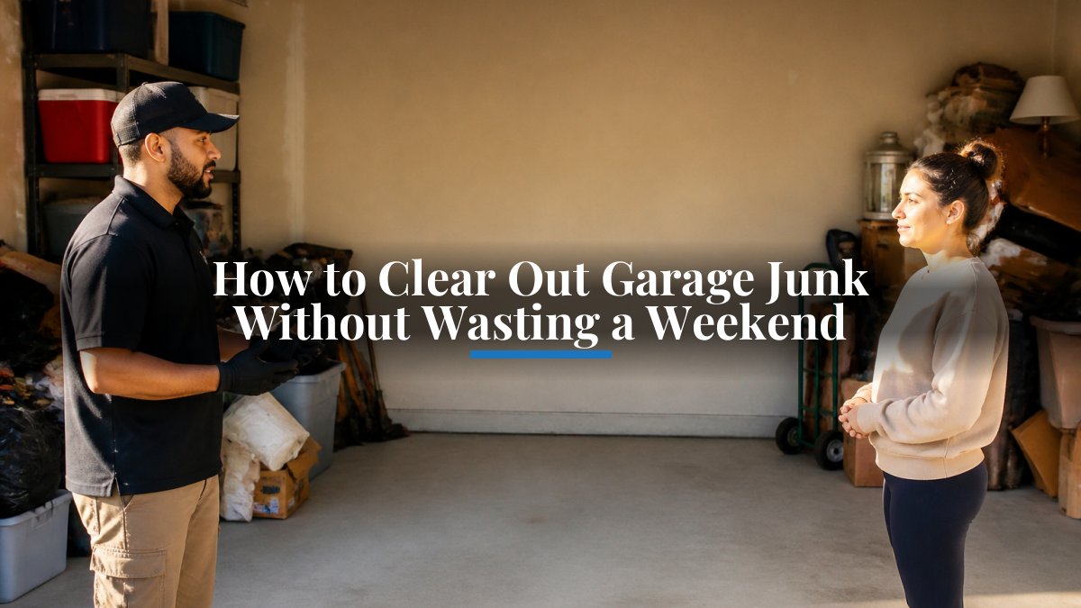 How to Clear Out Garage Junk Without Wasting a Weekend
