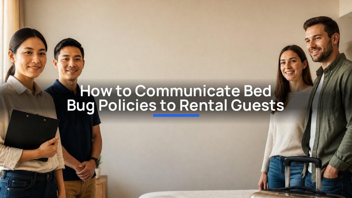 How to Communicate Bed Bug Policies to Rental Guests