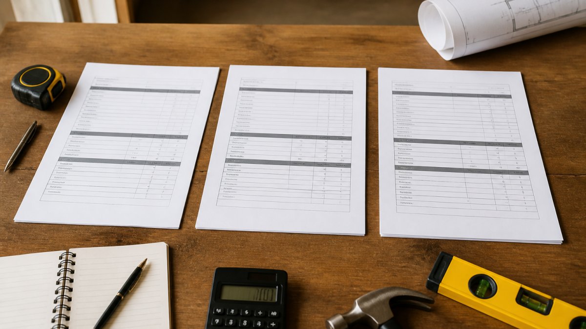 How to Compare Renovation Quotes From Contractors