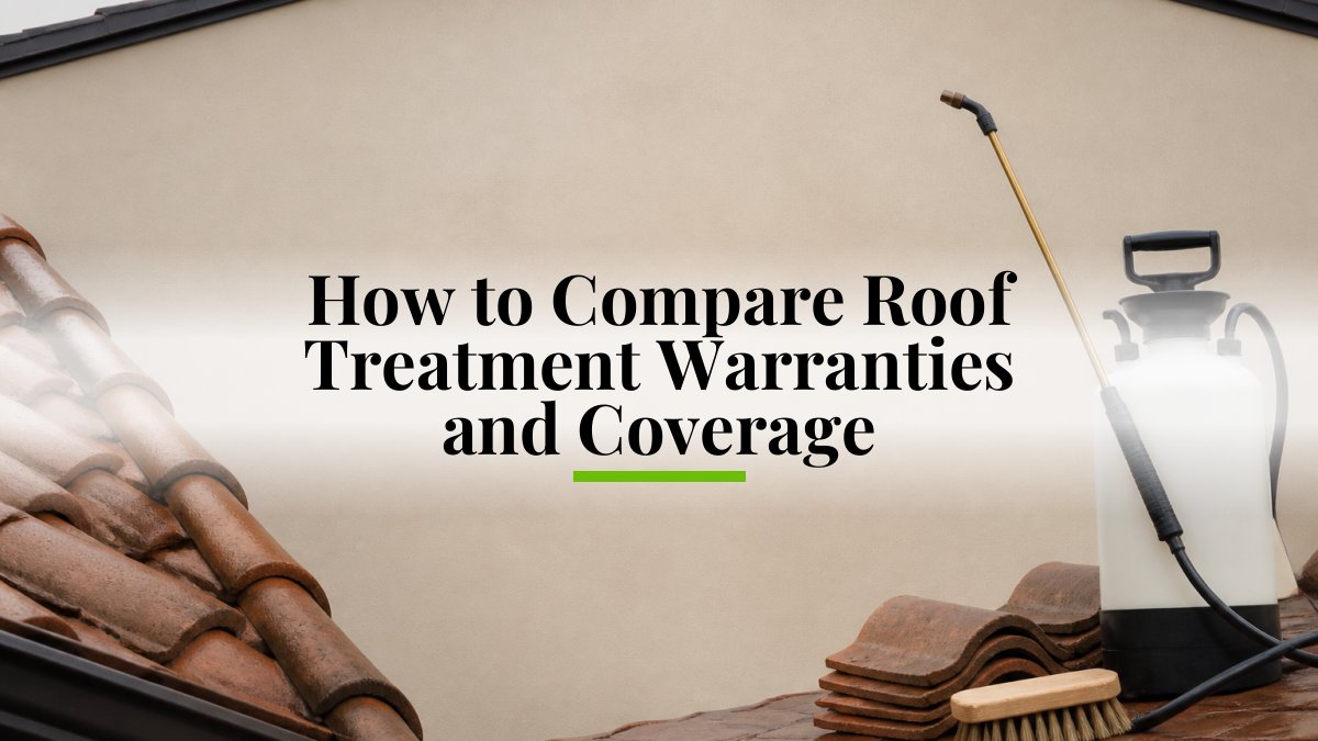 How to Compare Roof Treatment Warranties and Coverage