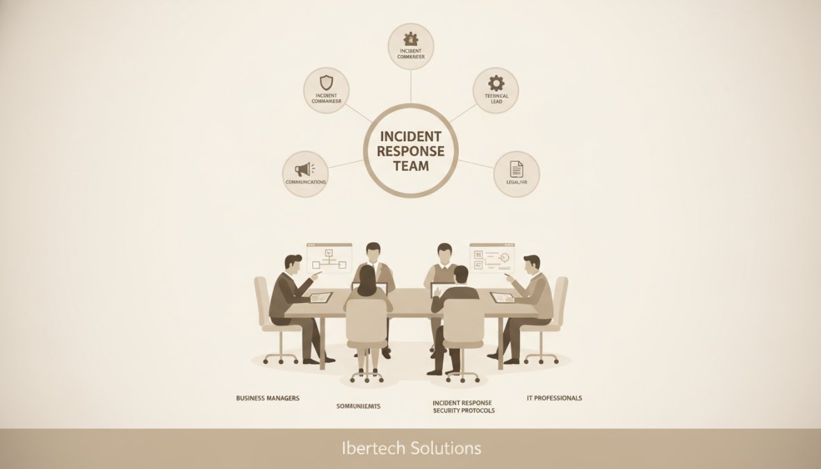 Security features diagram for incident response plan
