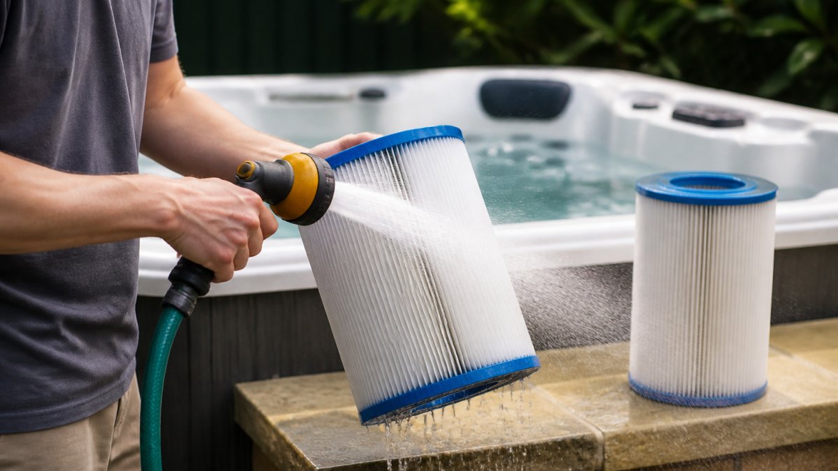 How to Deep Clean Pleated Spa Filters