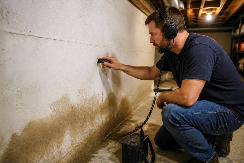 How to Detect Hidden Water Leaks in Basement