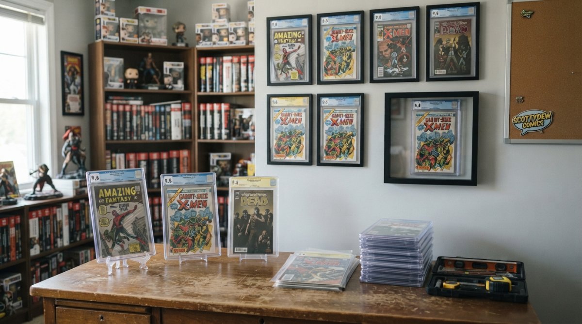 How to Display Graded Comic Slabs: 7 Methods