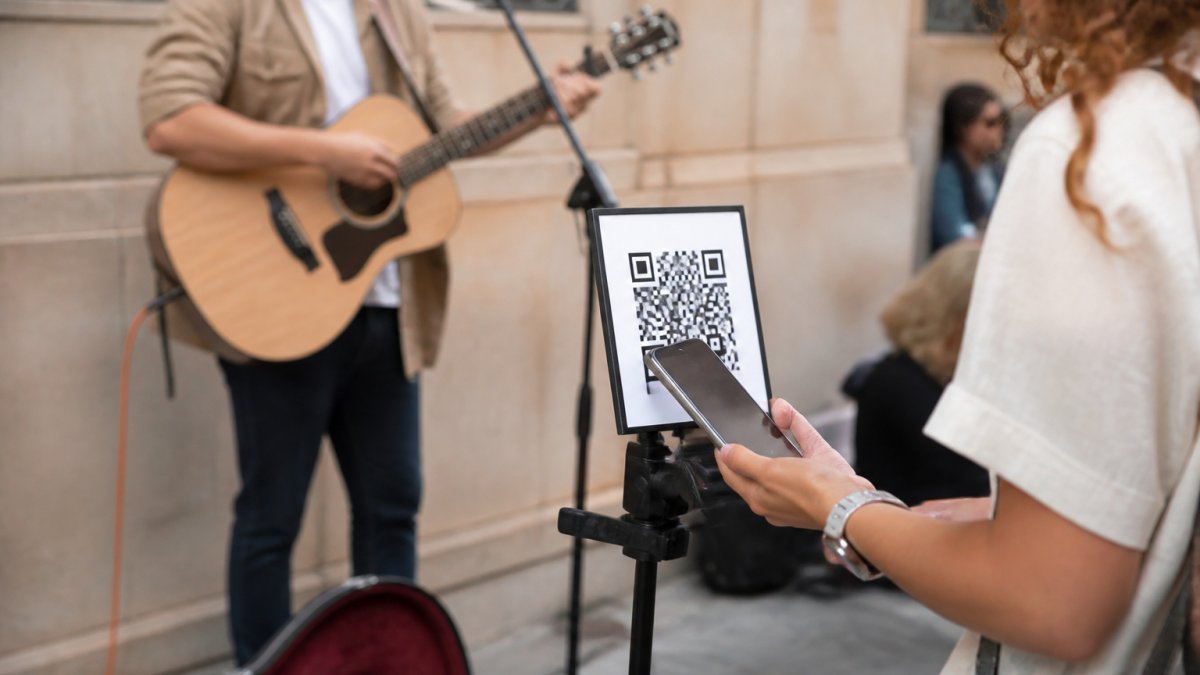 How to Display QR Codes for Live Performances