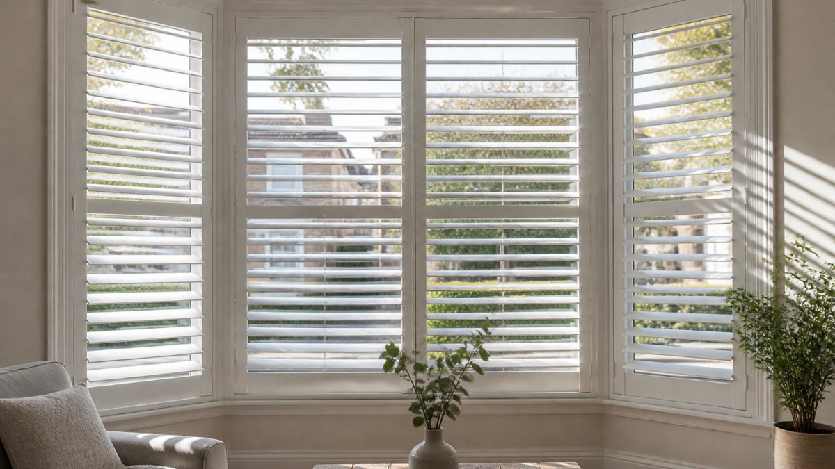 How to Dress a 3 Sided Bay Window Without Blocking Light