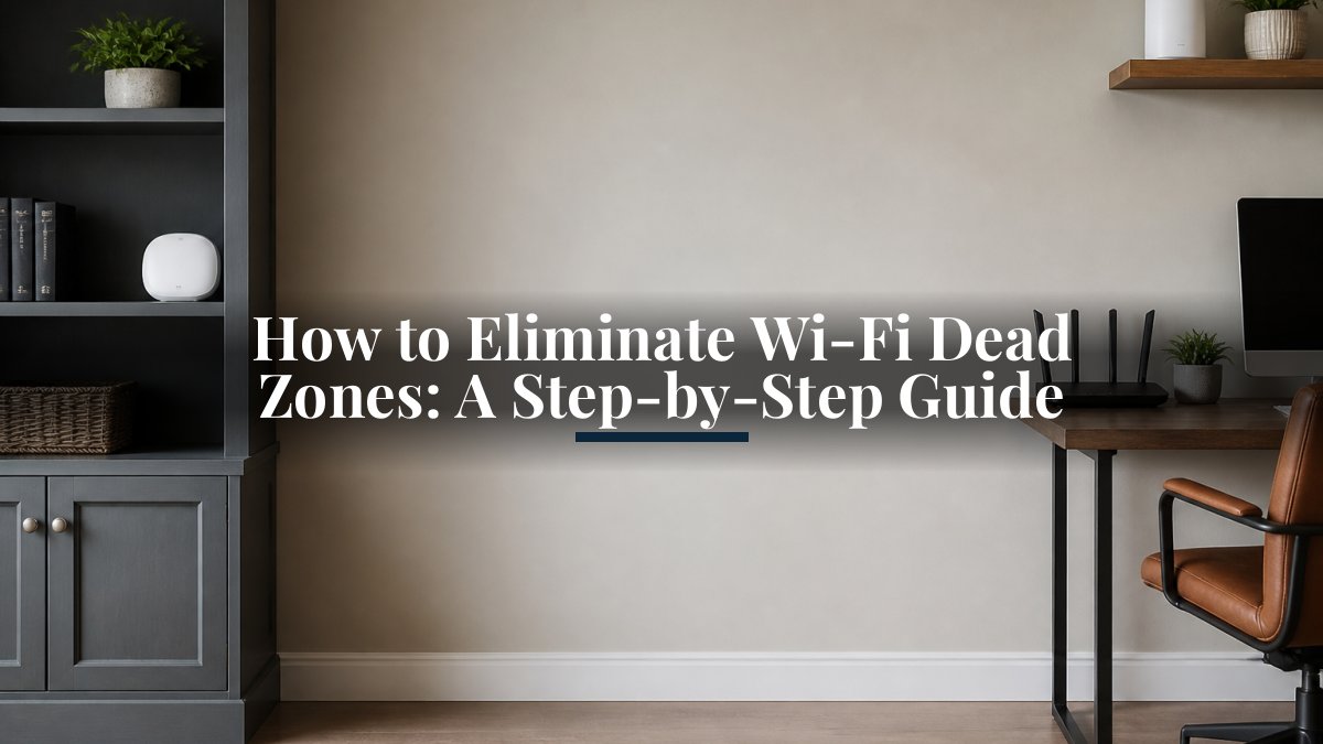 How to Eliminate Wi-Fi Dead Zones: A Step-by-Step Guide