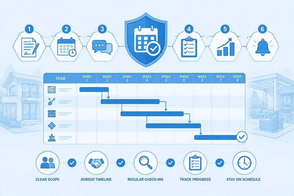 How to Ensure Contractor Sticks to Timeline