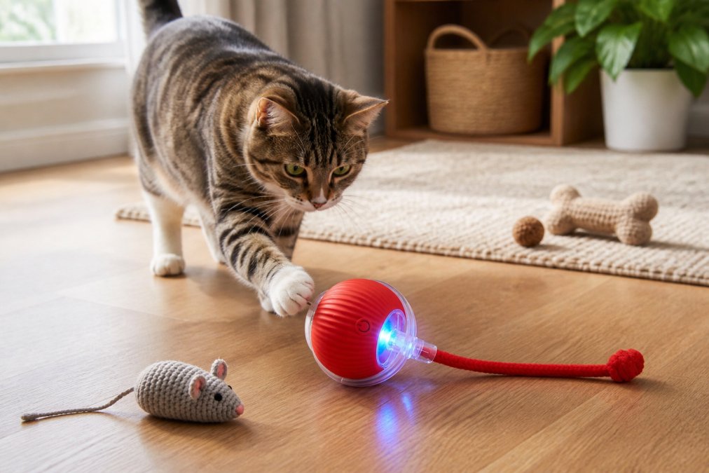 How to Entertain Indoor Cats Safely