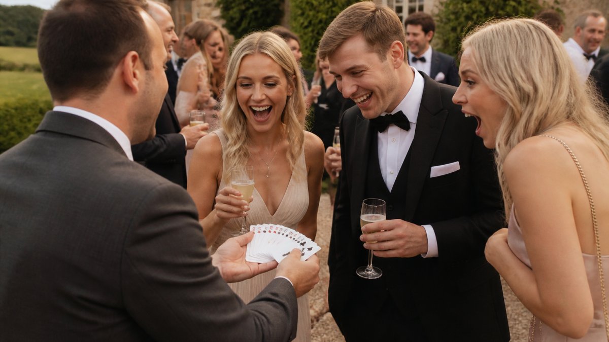 How to Entertain Wedding Guests During Drinks Reception