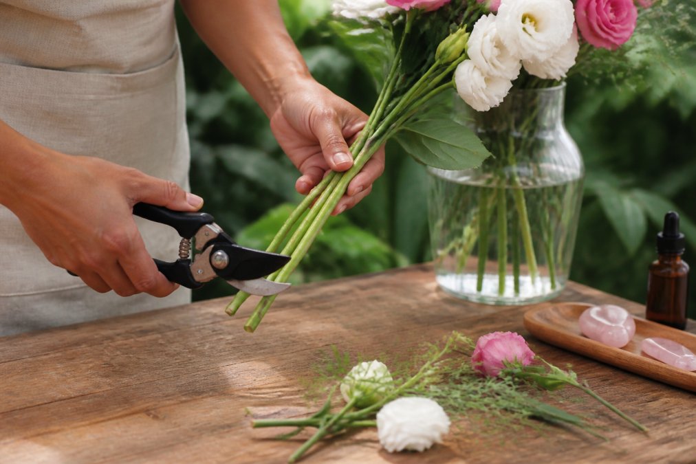 Step-by-step visual guide for extend vase life