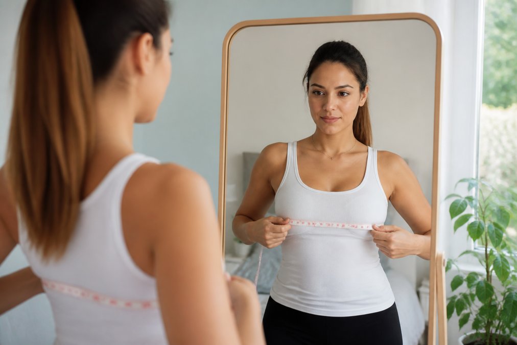 Step-by-step visual guide for clothing size charts