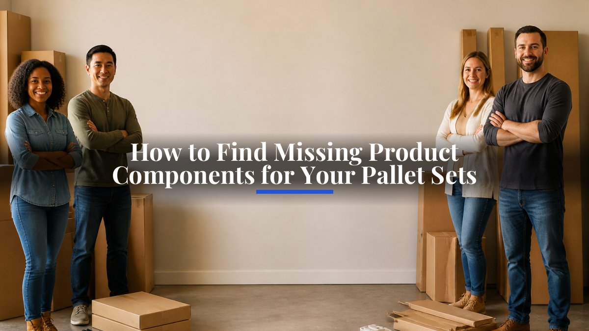 How to Find Missing Product Components for Your Pallet Sets