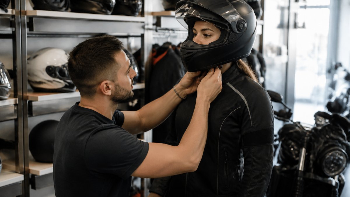 How to Fit a Motorcycle Helmet Properly: Step-by-Step