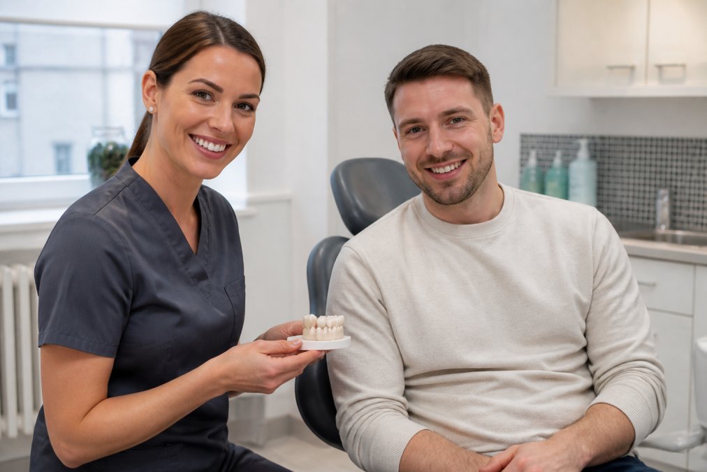How to Fix a Broken Tooth Crown Temporarily