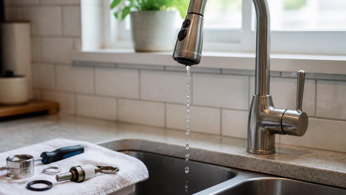 How to Fix a Leaky Kitchen Faucet: Step-by-Step Guide