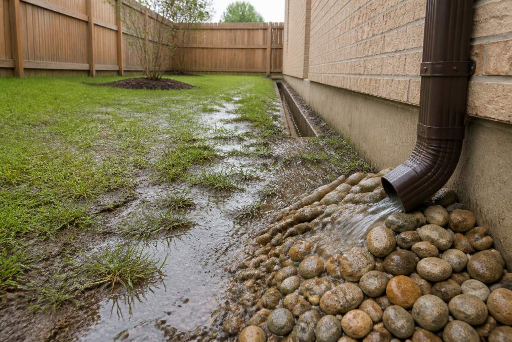 How to Fix Backyard Drainage Problems in San Antonio