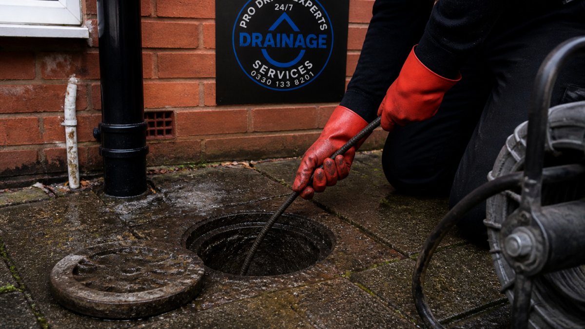 How to Fix Blocked Drain Outside House