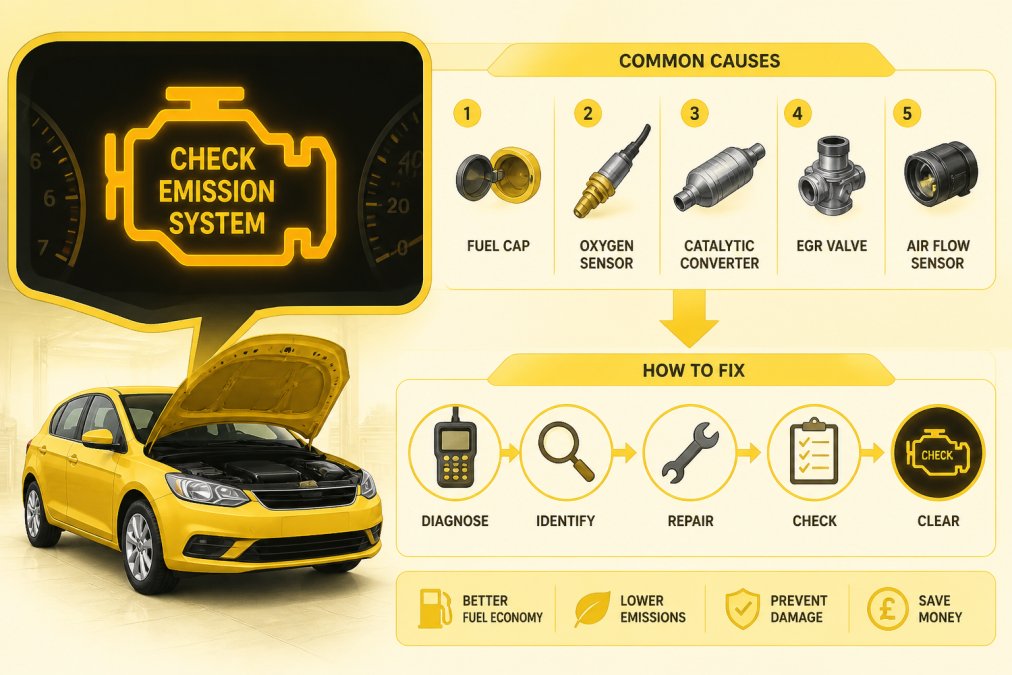 How to Fix Check Emission System Light