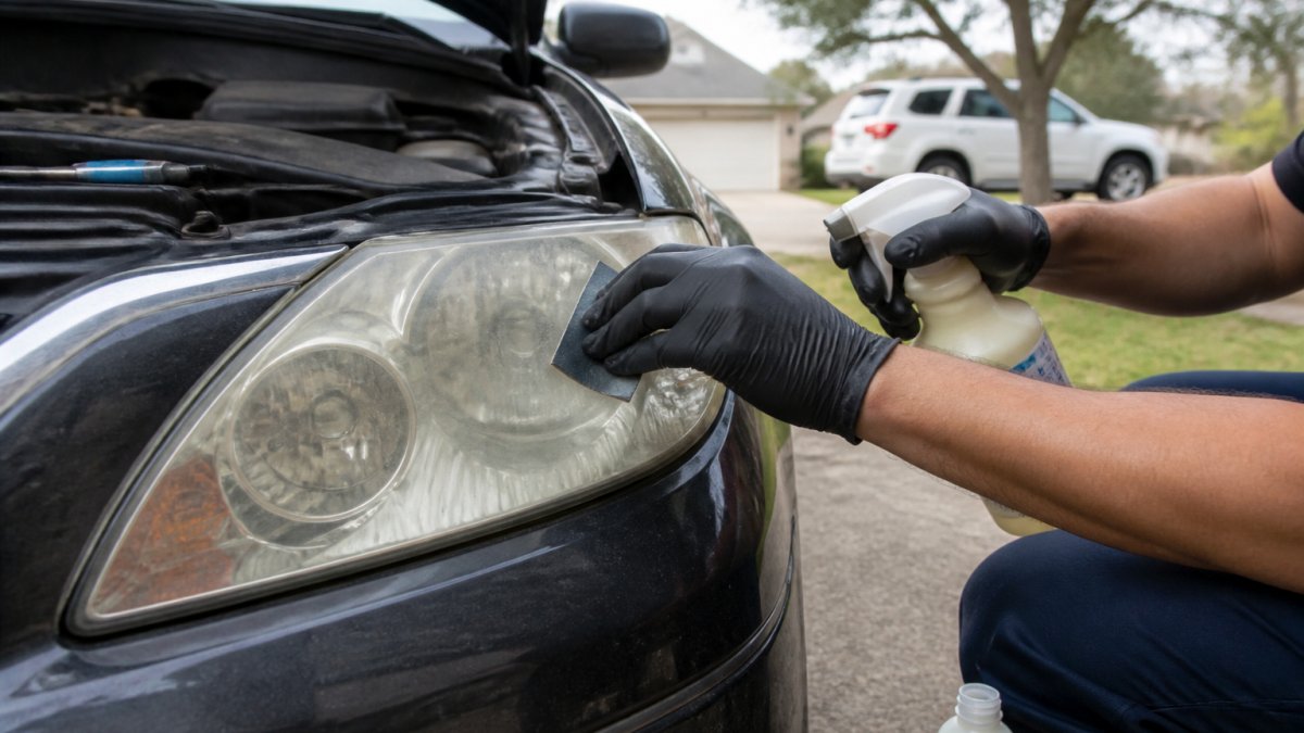 How to Fix Cloudy Headlight Lenses: Step-by-Step