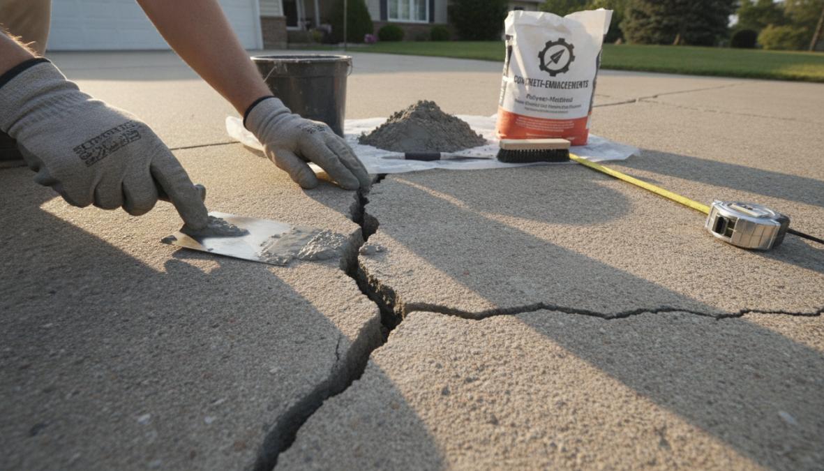 How to Fix Cracked Concrete Driveway: Step-by-Step Guide
