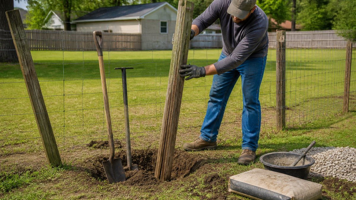 How to Fix Leaning Fence Posts: A Step-by-Step Guide