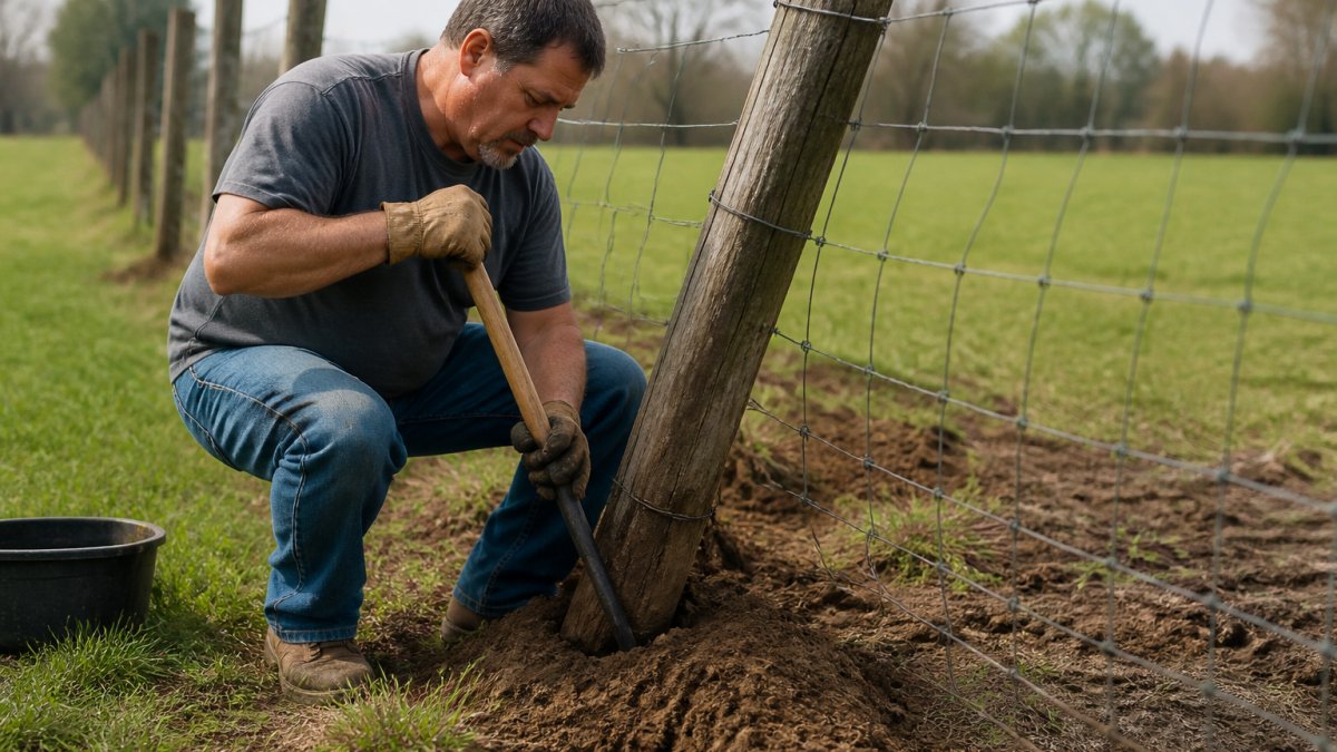 How to Fix Leaning Fence Posts Before They Fall