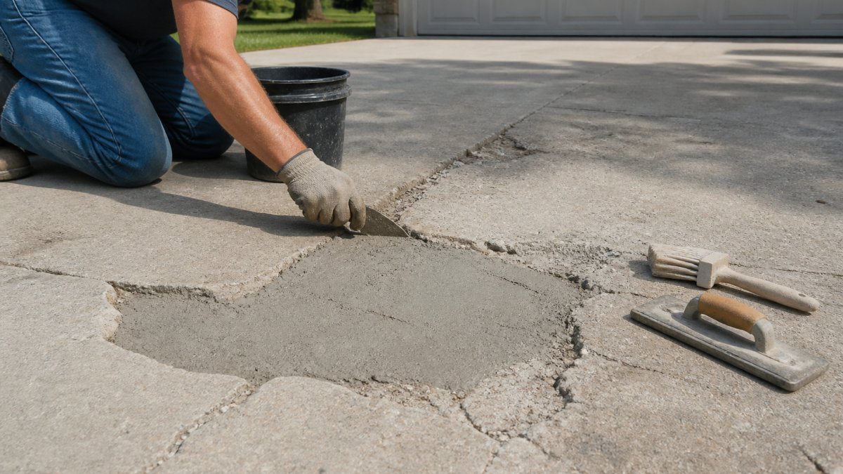 How to Fix Spalling Concrete Driveway: Step-by-Step