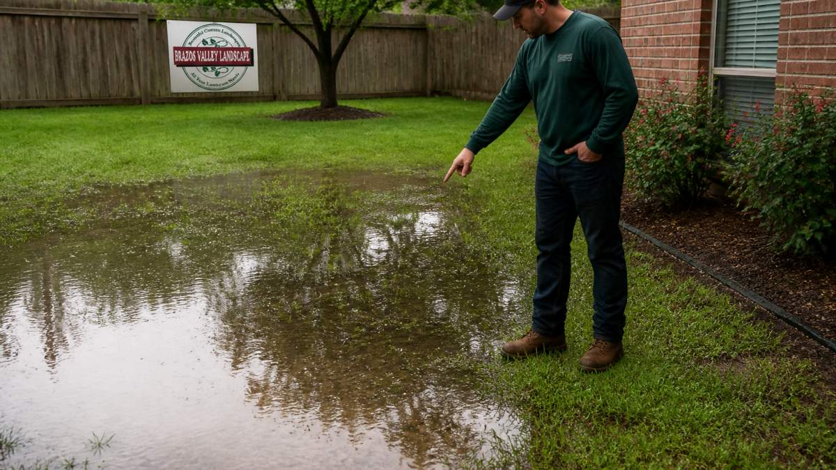 How to Fix Standing Water in Yard: 7 Proven Steps