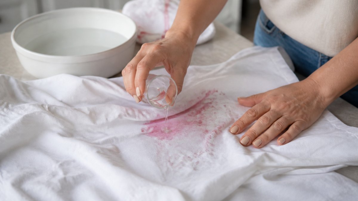 How to Get Red Wine Out of White Clothes Fast