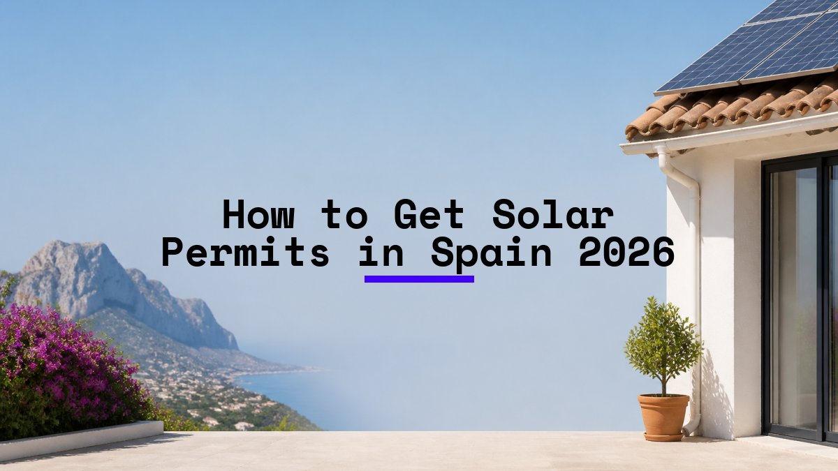 How to Get Solar Permits in Spain 2026
