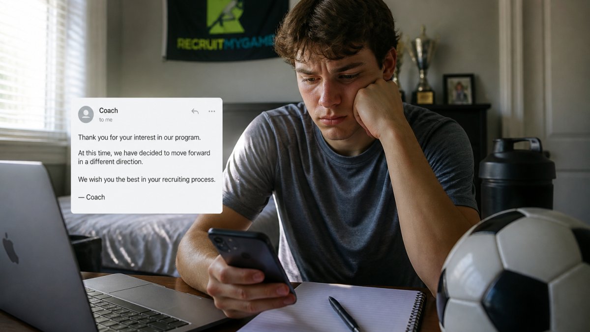 How to Handle College Coach Rejection Emails?