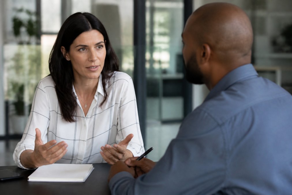 Professional illustration showing Two for passive aggressive coworkers