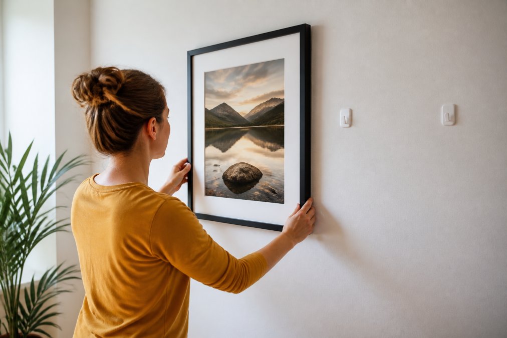 How to Hang Art Without Damaging Walls