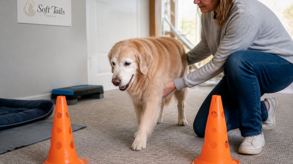 How to Help a Senior Dog With Arthritis Walk
