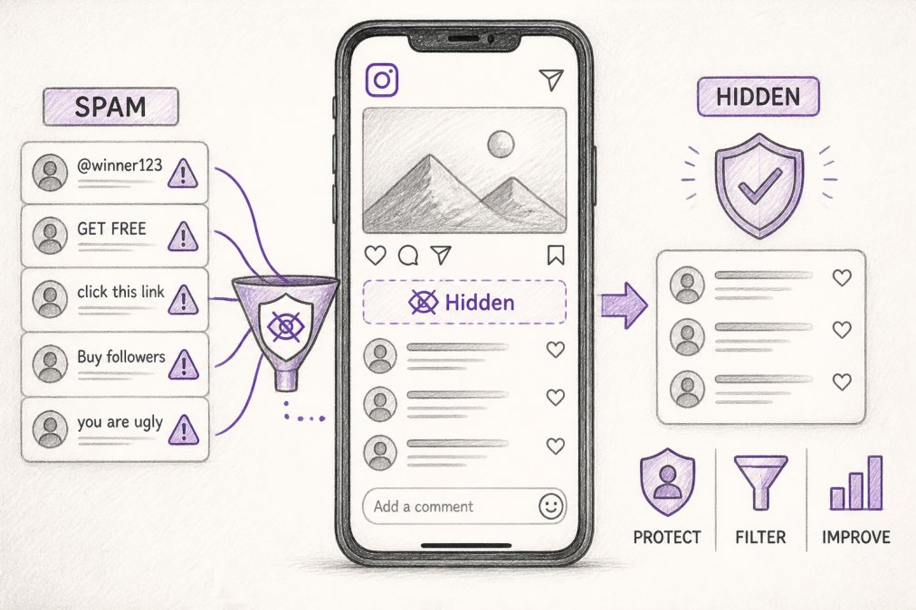 How to Hide Spam on Instagram: A Complete Guide