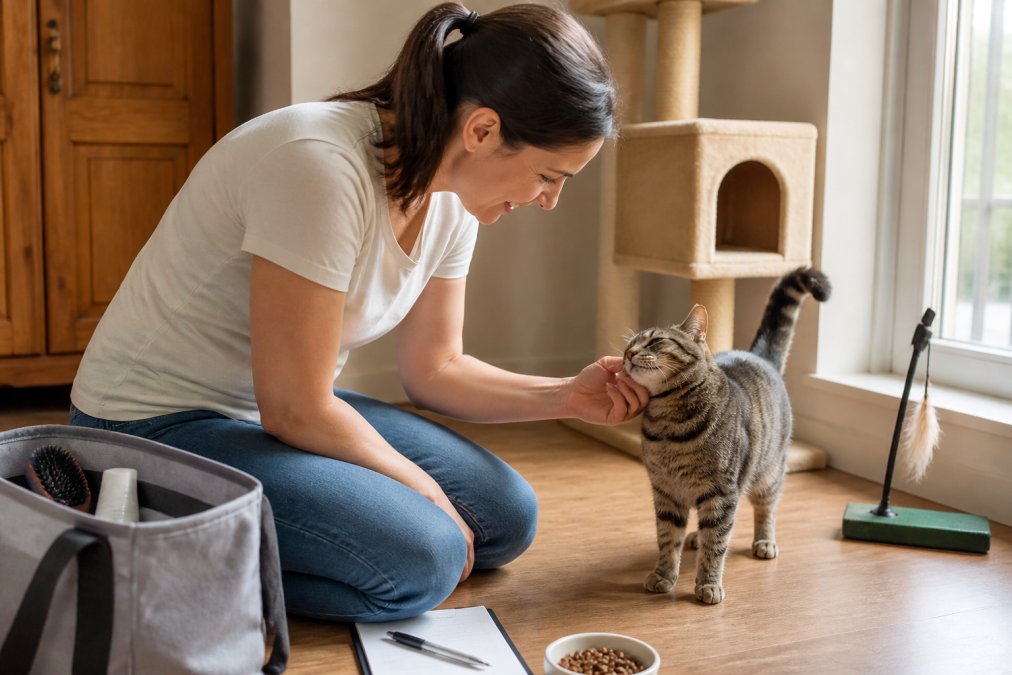 How to Hire a Professional In-Home Cat Sitter