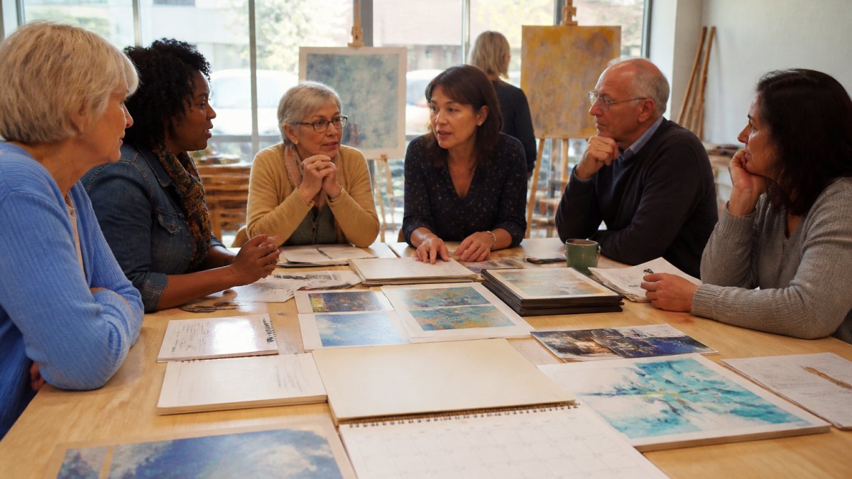 Step-by-step planning process for an art auction cancer fundraising event with volunteers and logistics