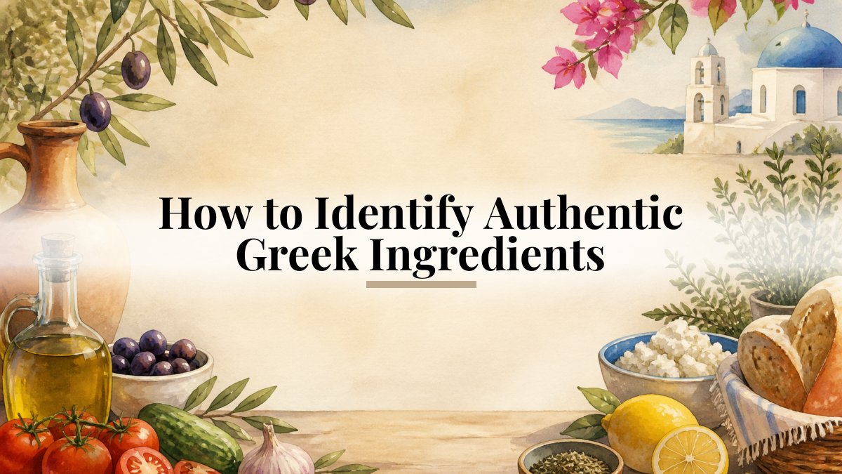 How to Identify Authentic Greek Ingredients
