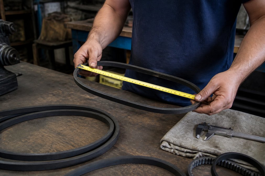 How to Identify Belt Size: V-Belt & Apparel Guide