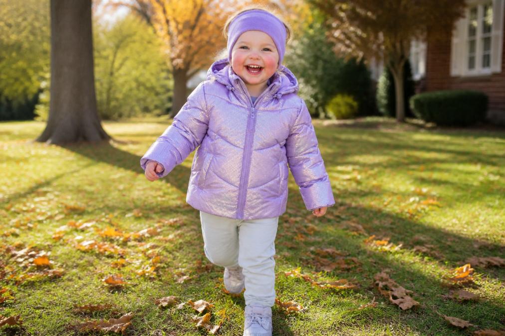 Professional illustration showing young and toddler and girl concepts for high quality kids clothes