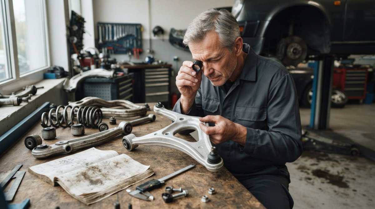 How to Identify Real Porsche Suspension Parts