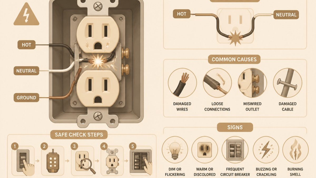 How to Identify Short Circuits in Outlets Safely