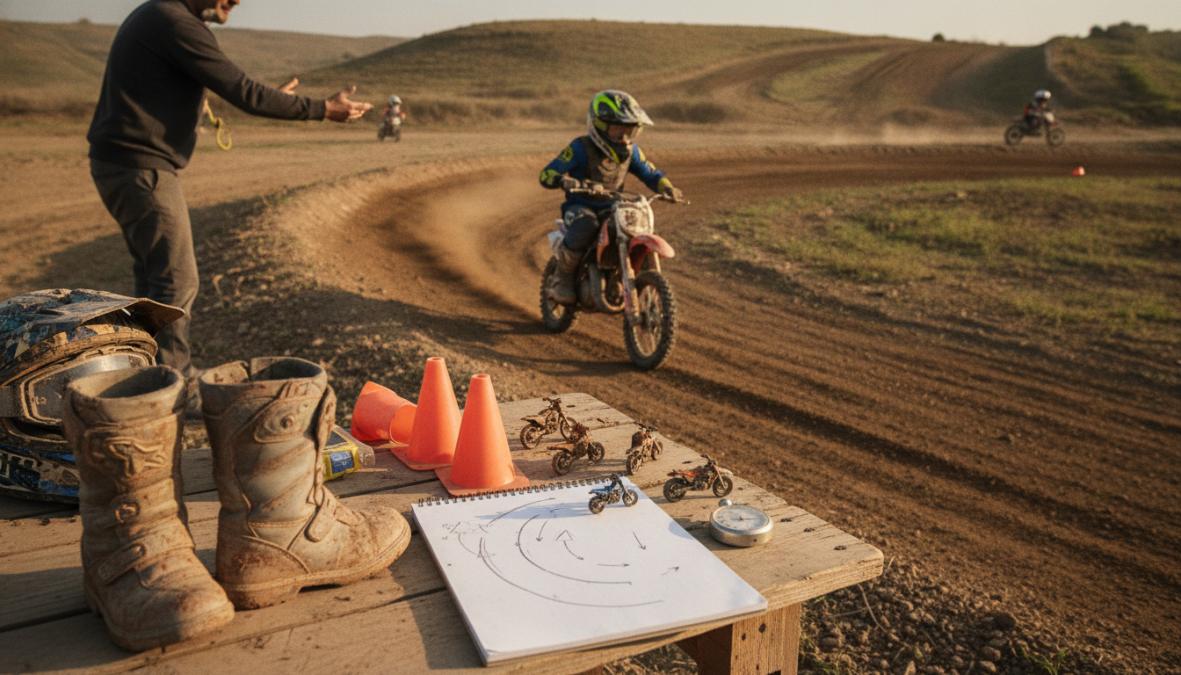 How to Improve Child Motocross Cornering: 7 Essential Drills
