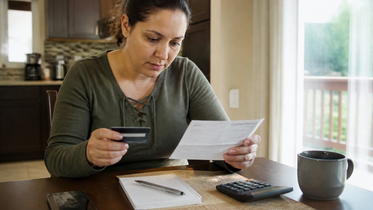 Infographic showing how to use a secured credit card and budgeting apps to improve credit score after bankruptcy