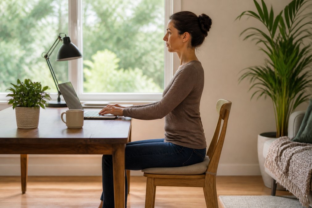How to Improve Posture While Working From Home