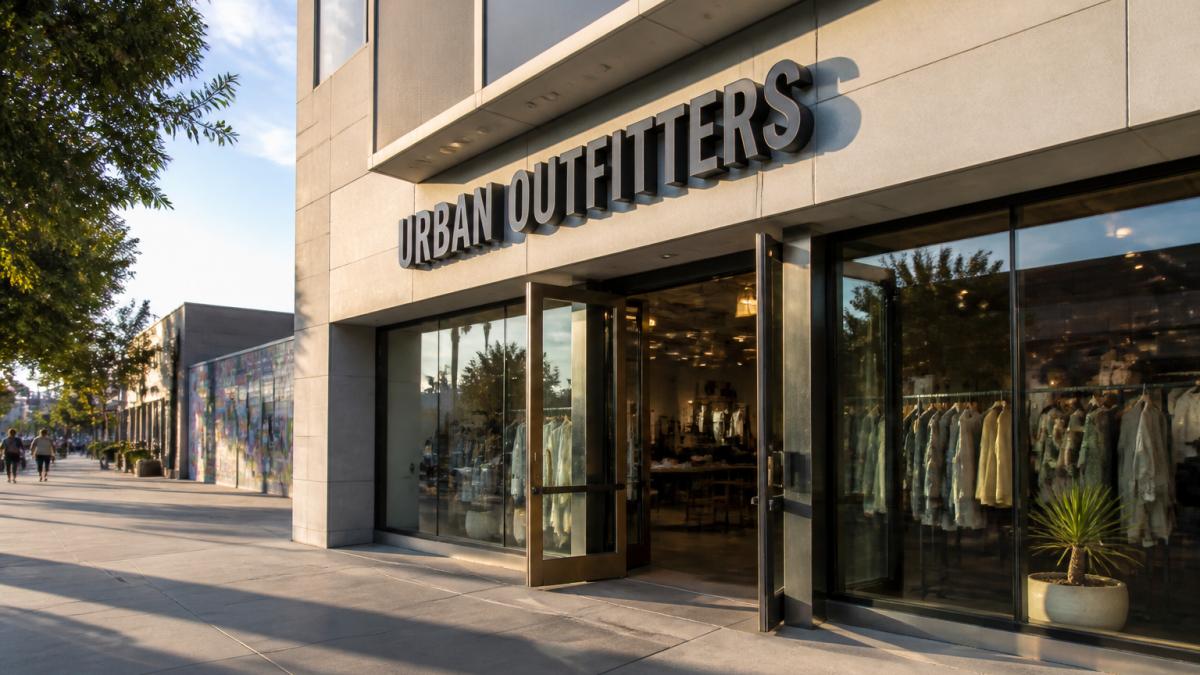 Professional storefront with well-positioned signage at eye level, clearly visible from sidewalk and street approach, afternoon sunlight illuminating lettering without glare