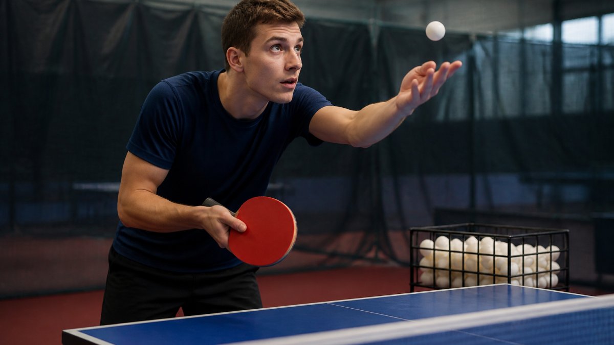 How to Improve Table Tennis Serve Spin