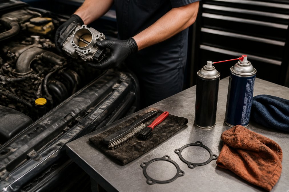 Step-by-step visual guide for Mechanic for improve throttle response