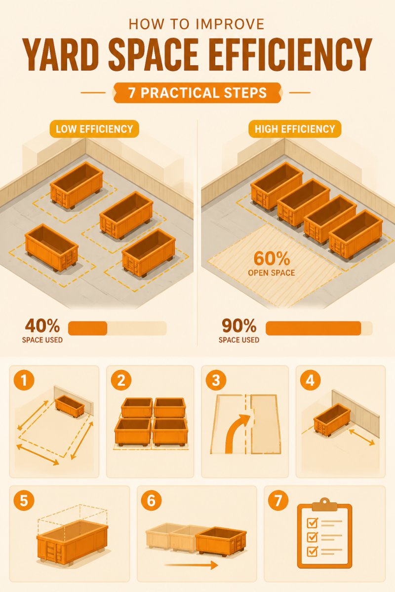How to Improve Yard Space Efficiency: 7 Practical Steps